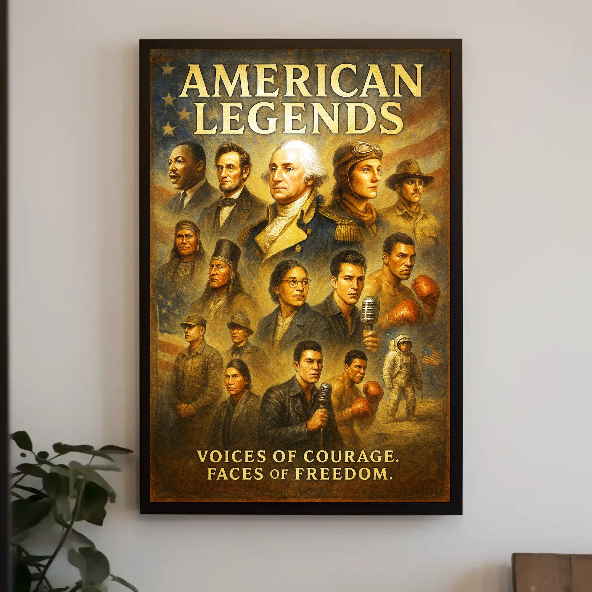 American Legends Poster PosterGoat