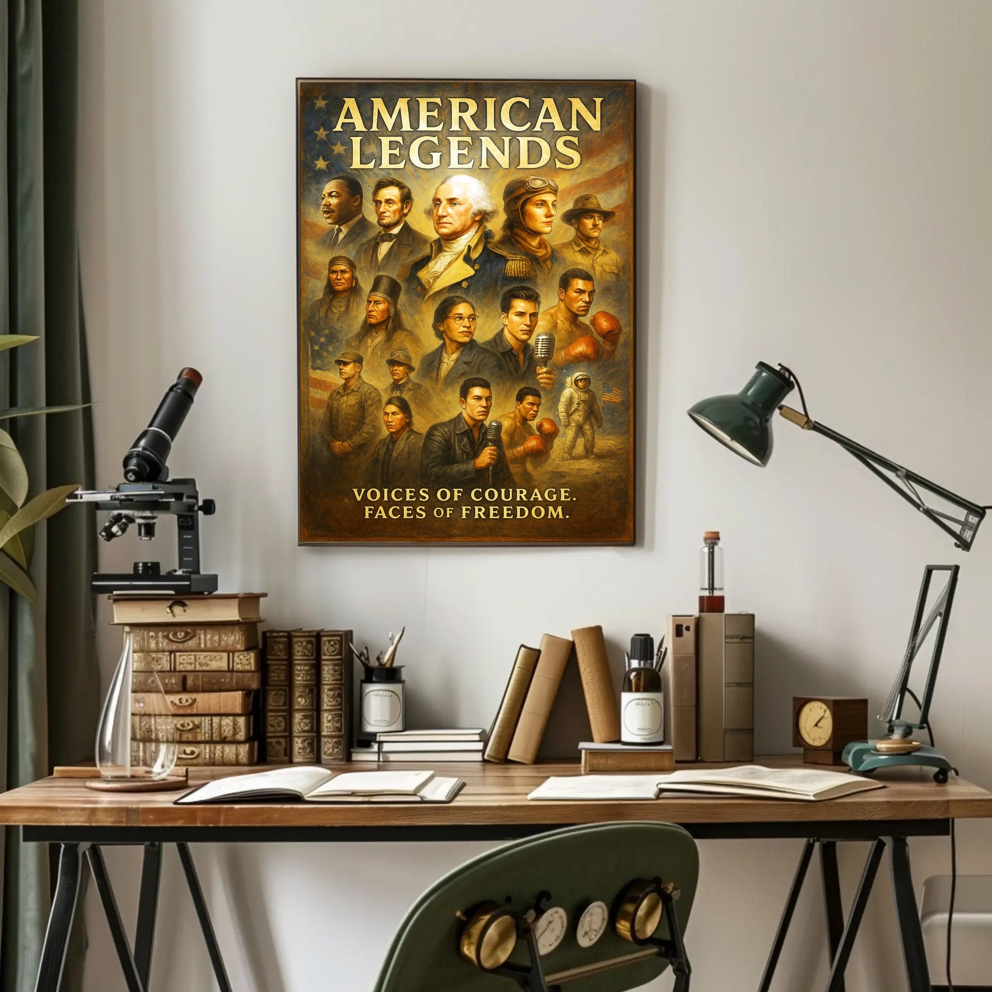 American Legends Poster PosterGoat