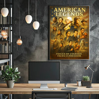 American Legends Poster PosterGoat
