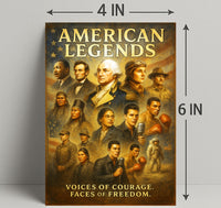 American Legends Poster PosterGoat