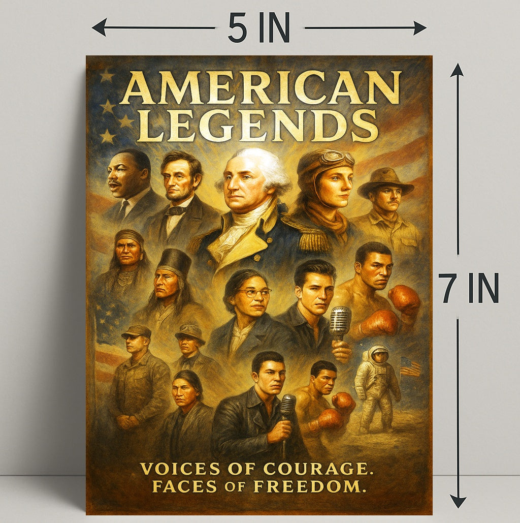 American Legends Poster PosterGoat