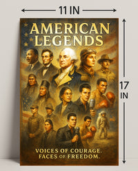 American Legends Poster PosterGoat