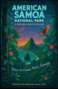 American Samoa National Park A Natural Masterpiece Poster PosterGoat