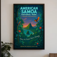 American Samoa National Park A Natural Masterpiece Poster PosterGoat