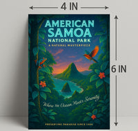 American Samoa National Park A Natural Masterpiece Poster PosterGoat