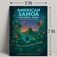 American Samoa National Park A Natural Masterpiece Poster PosterGoat