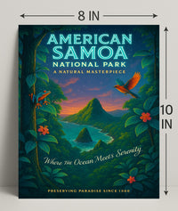 American Samoa National Park A Natural Masterpiece Poster PosterGoat