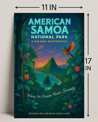American Samoa National Park A Natural Masterpiece Poster PosterGoat