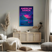 American Samoa Unique U.S. Territory Poster PosterGoat