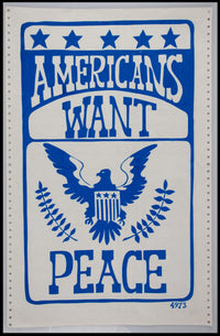 Americans Desire Peace Poster PosterGoat