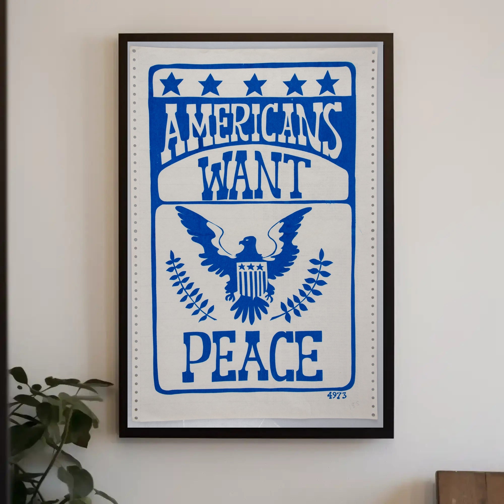 Americans Desire Peace Poster PosterGoat