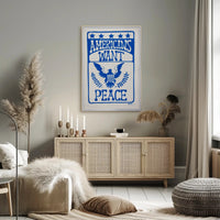 Americans Desire Peace Poster PosterGoat