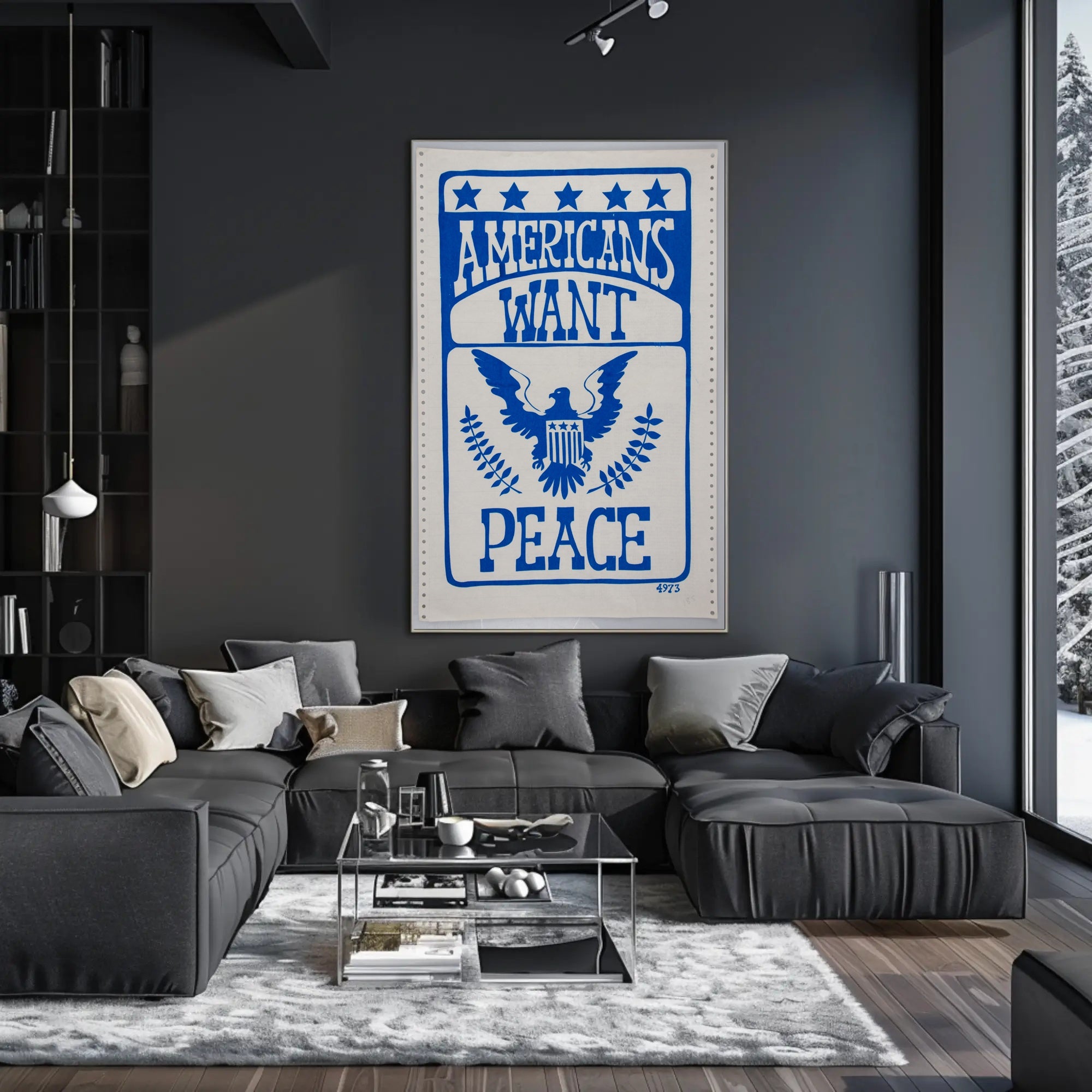 Americans Desire Peace Poster PosterGoat