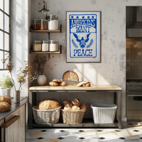 Americans Desire Peace Poster PosterGoat