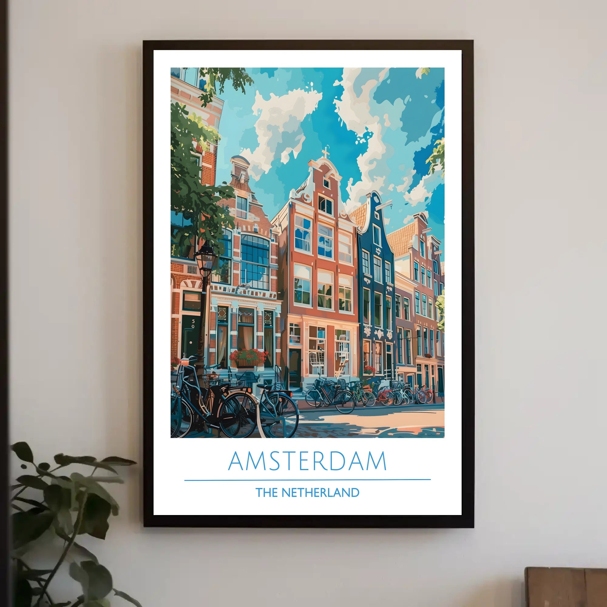 Amsterdam Charm Poster PosterGoat