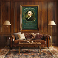 Andrew Adams Founding Father Poster PosterGoat
