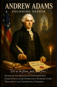 Andrew Adams Founding Father Poster PosterGoat