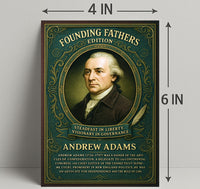 Andrew Adams Founding Father Poster PosterGoat