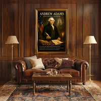 Andrew Adams Founding Father Poster PosterGoat