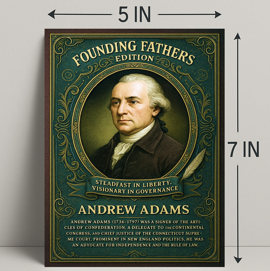 Andrew Adams Founding Father Poster PosterGoat