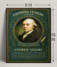 Andrew Adams Founding Father Poster PosterGoat