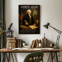 Andrew Adams Founding Father Poster PosterGoat