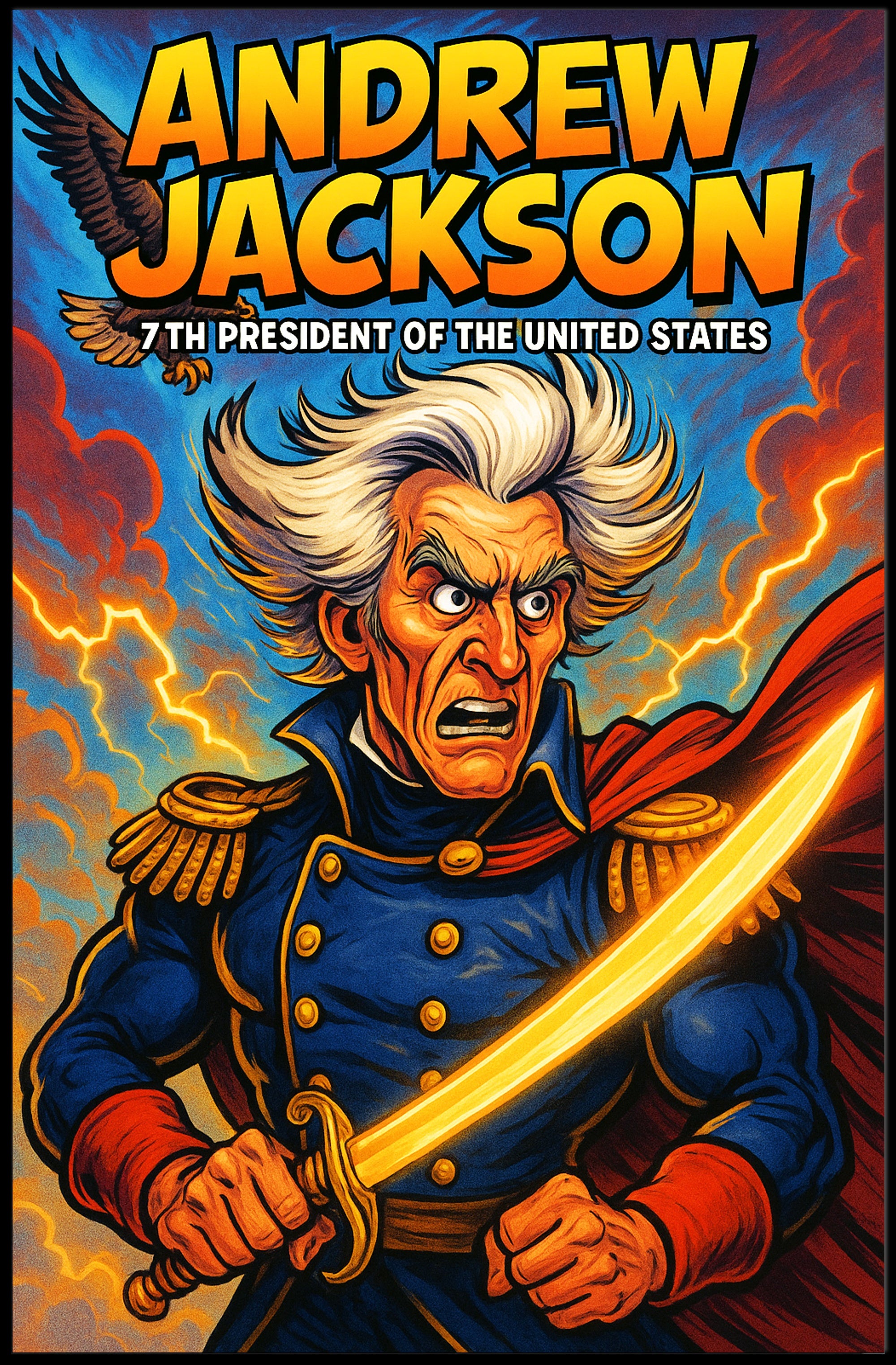 Andrew Jackson 7th President Poster PosterGoat