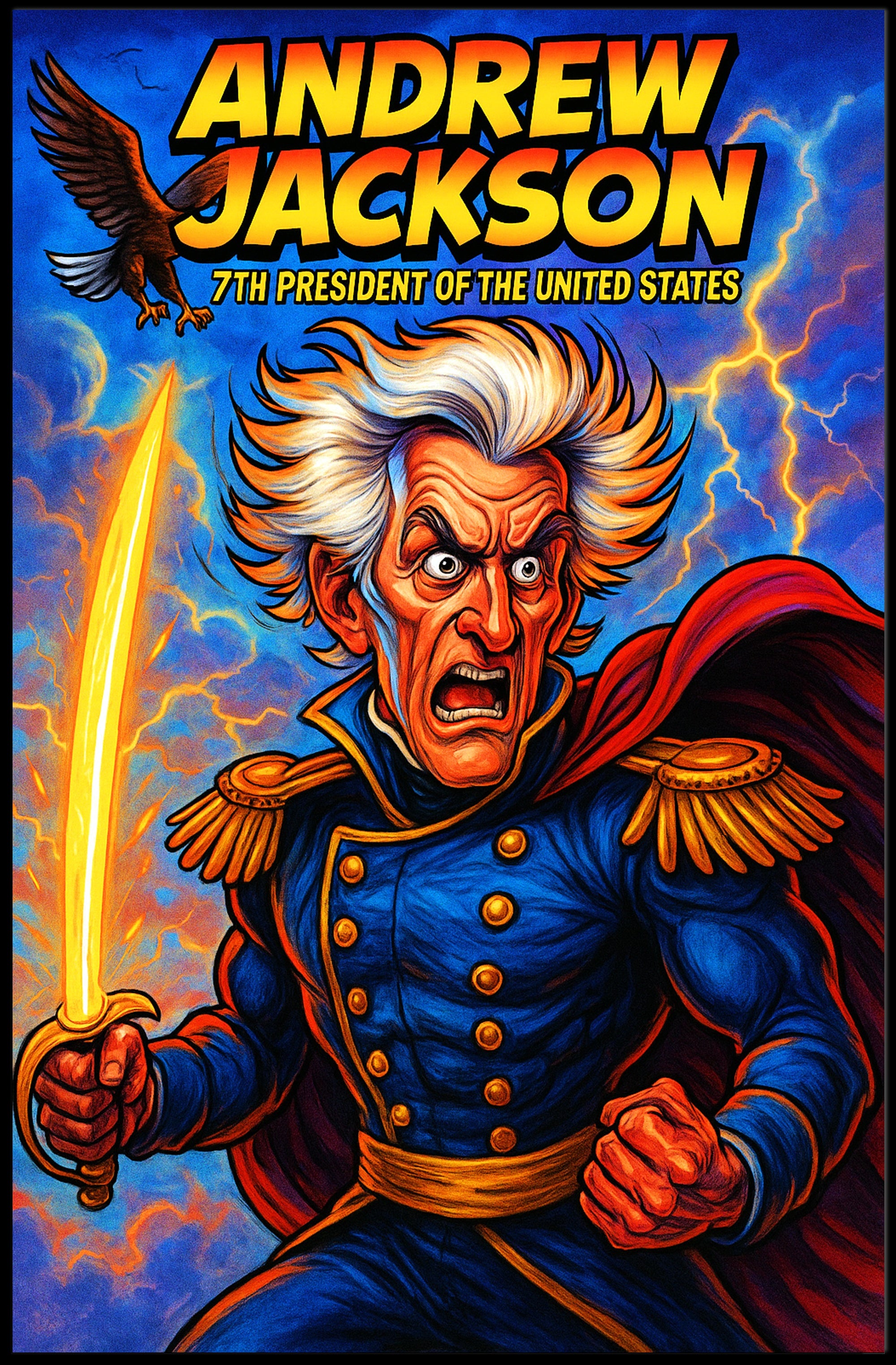 Andrew Jackson 7th President Poster PosterGoat