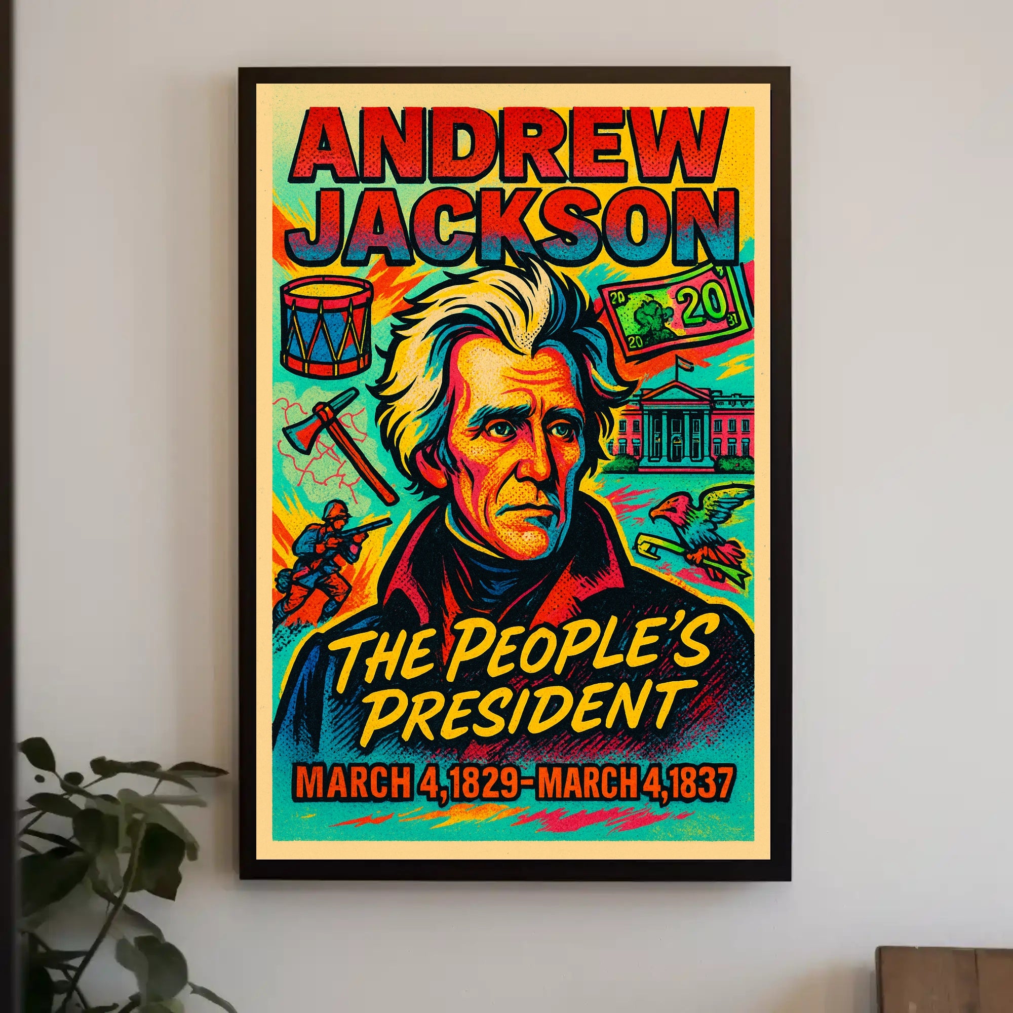 Andrew Jackson The People's President Poster PosterGoat