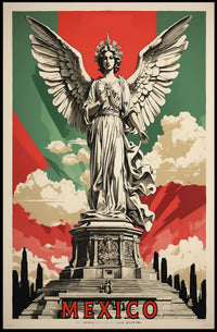 Angel of Independence Monument Art Print: Cultural Heritage Poster PosterGoat