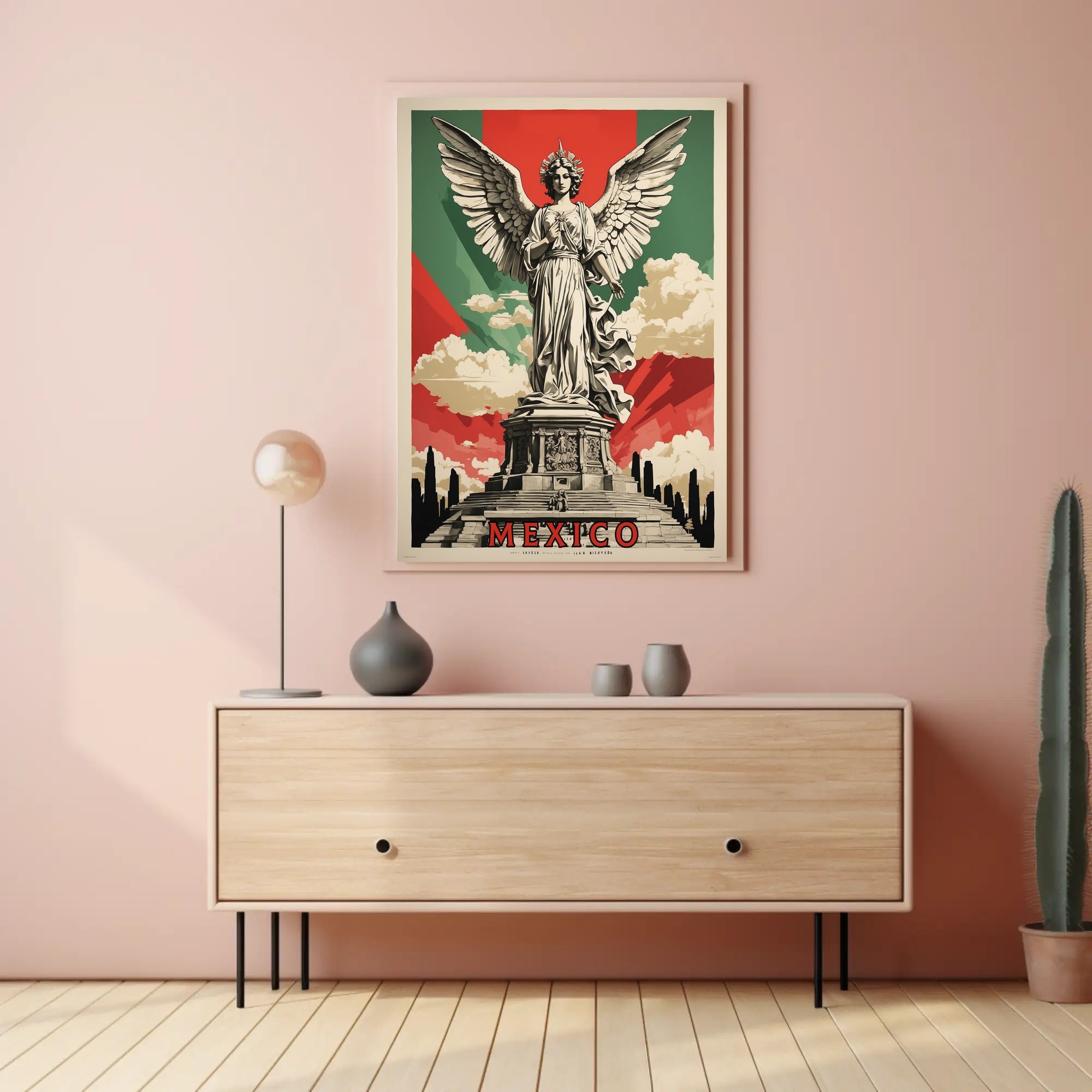 Angel of Independence Monument Art Print: Cultural Heritage Poster PosterGoat