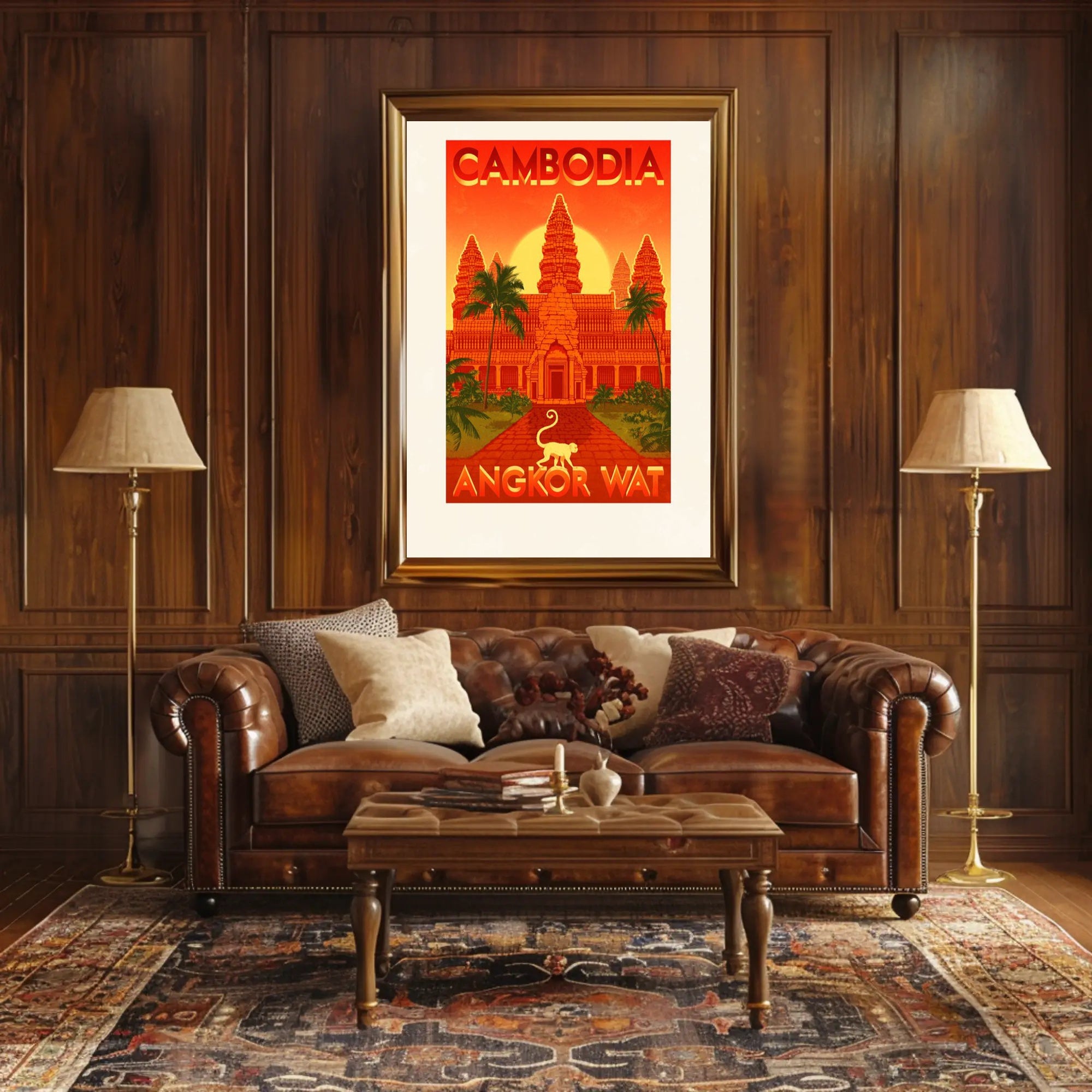 Angkor Wat Adventure Travel Poster PosterGoat