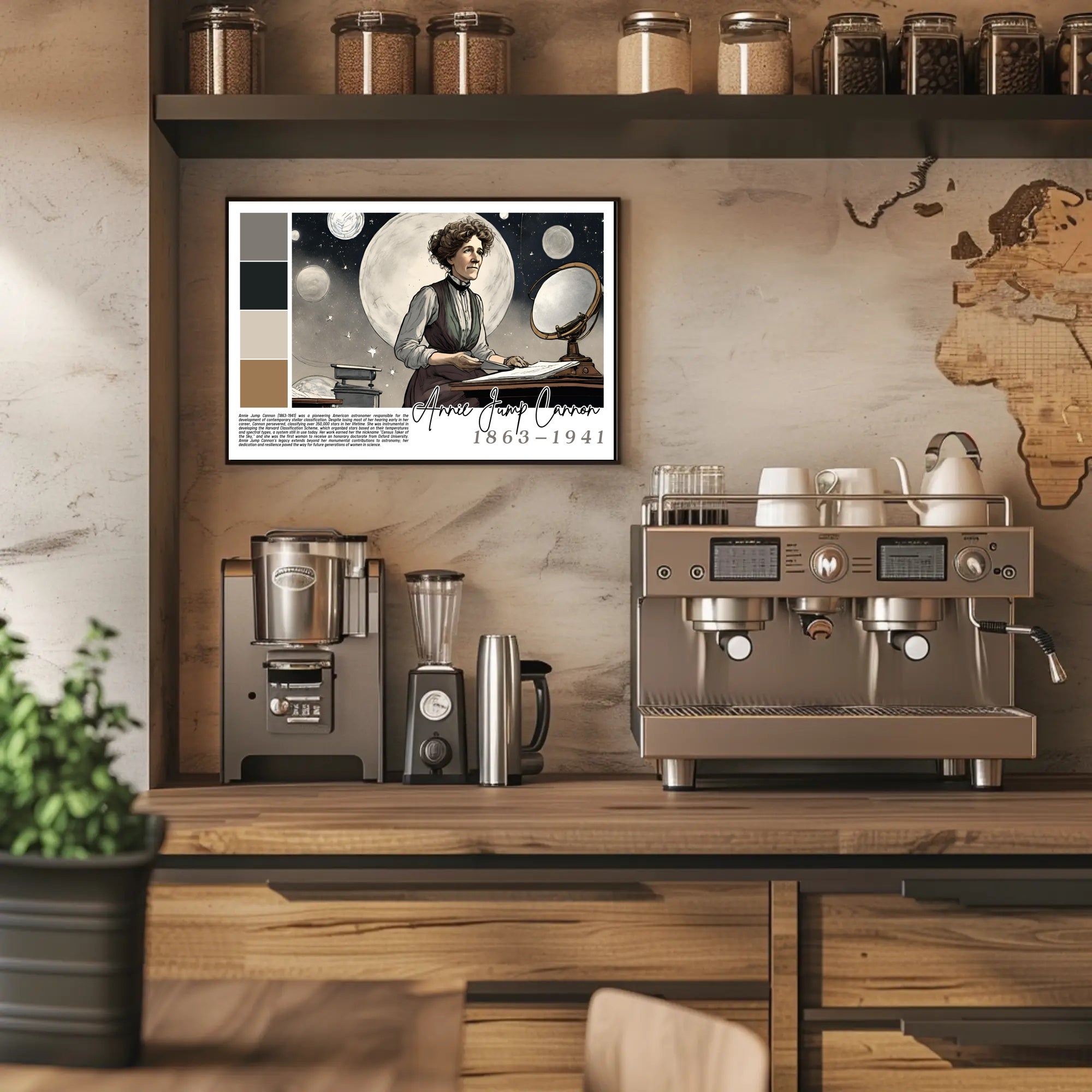 Annie Jump Cannon: Pioneering Astronomer Poster PosterGoat