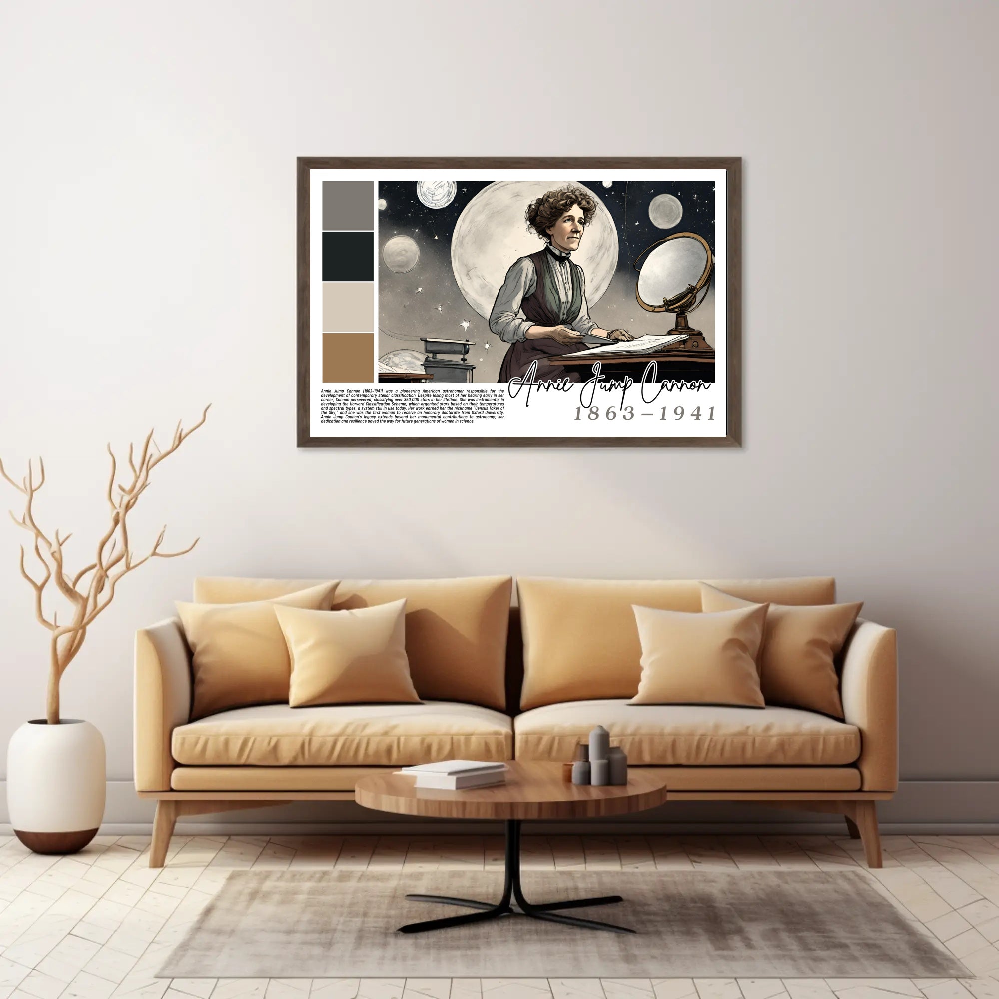 Annie Jump Cannon: Pioneering Astronomer Poster PosterGoat