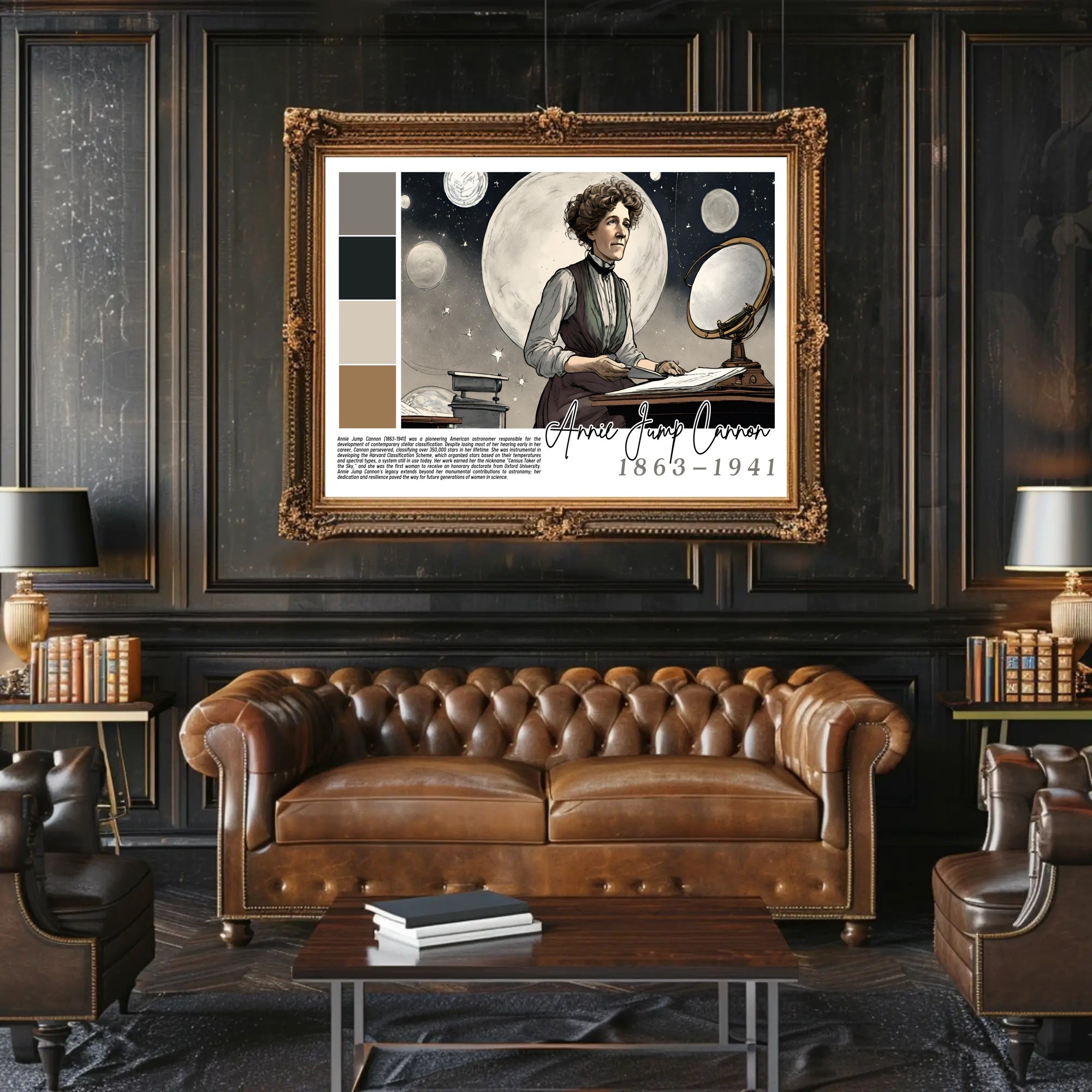 Annie Jump Cannon: Pioneering Astronomer Poster PosterGoat