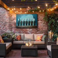 Anonymous Men in Suits Surreal Artistic Poster PosterGoat