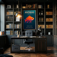 Anthias Vibrant Colors Poster PosterGoat