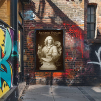 Antonio Vivaldi The Maestro of Baroque Poster PosterGoat