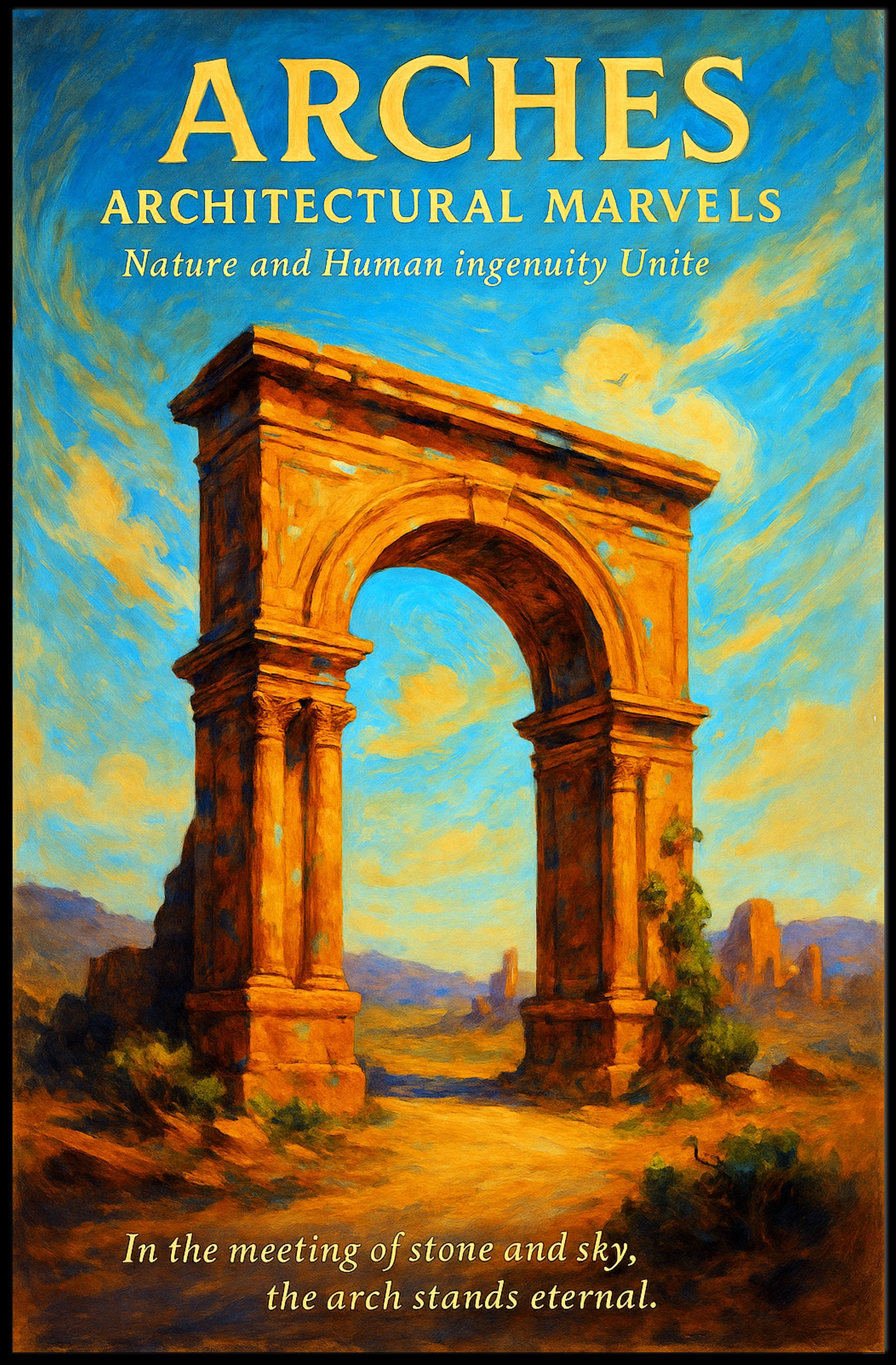 Arches Architectural Marvels Poster PosterGoat