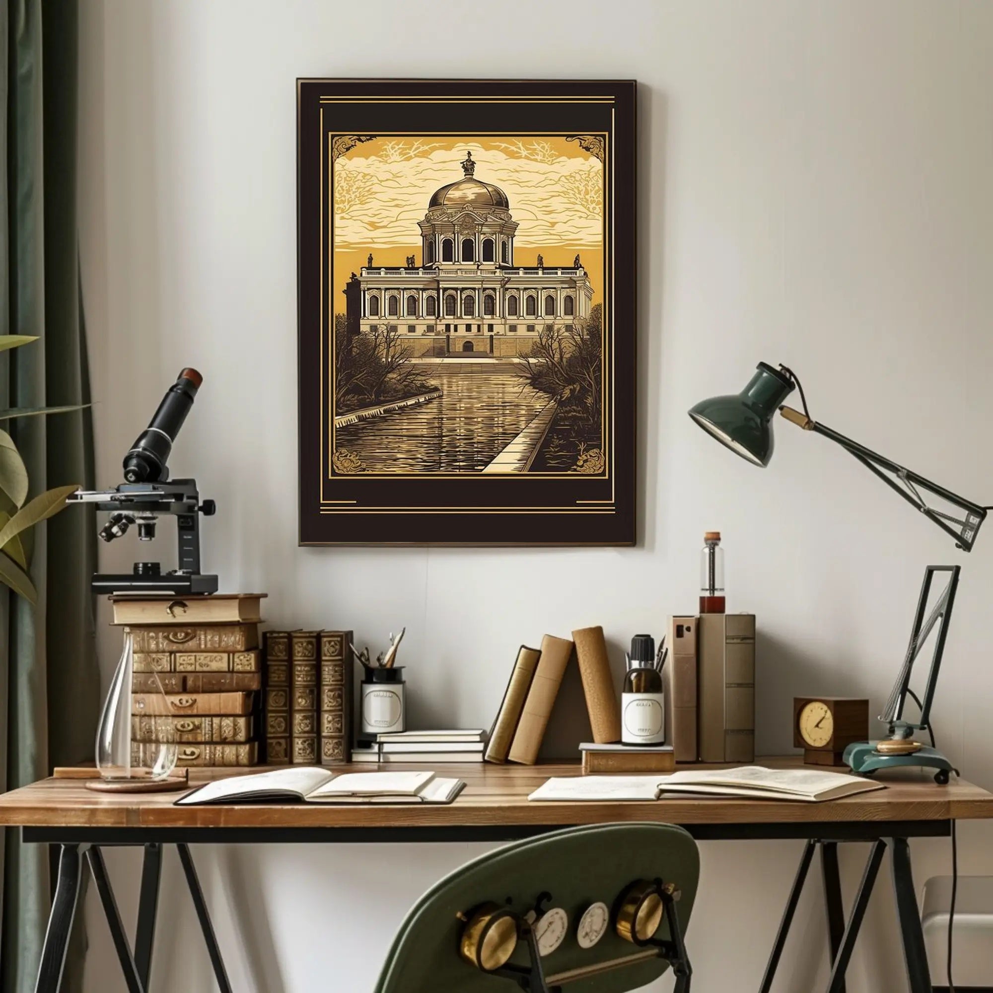 Architectural Elegance Poster PosterGoat