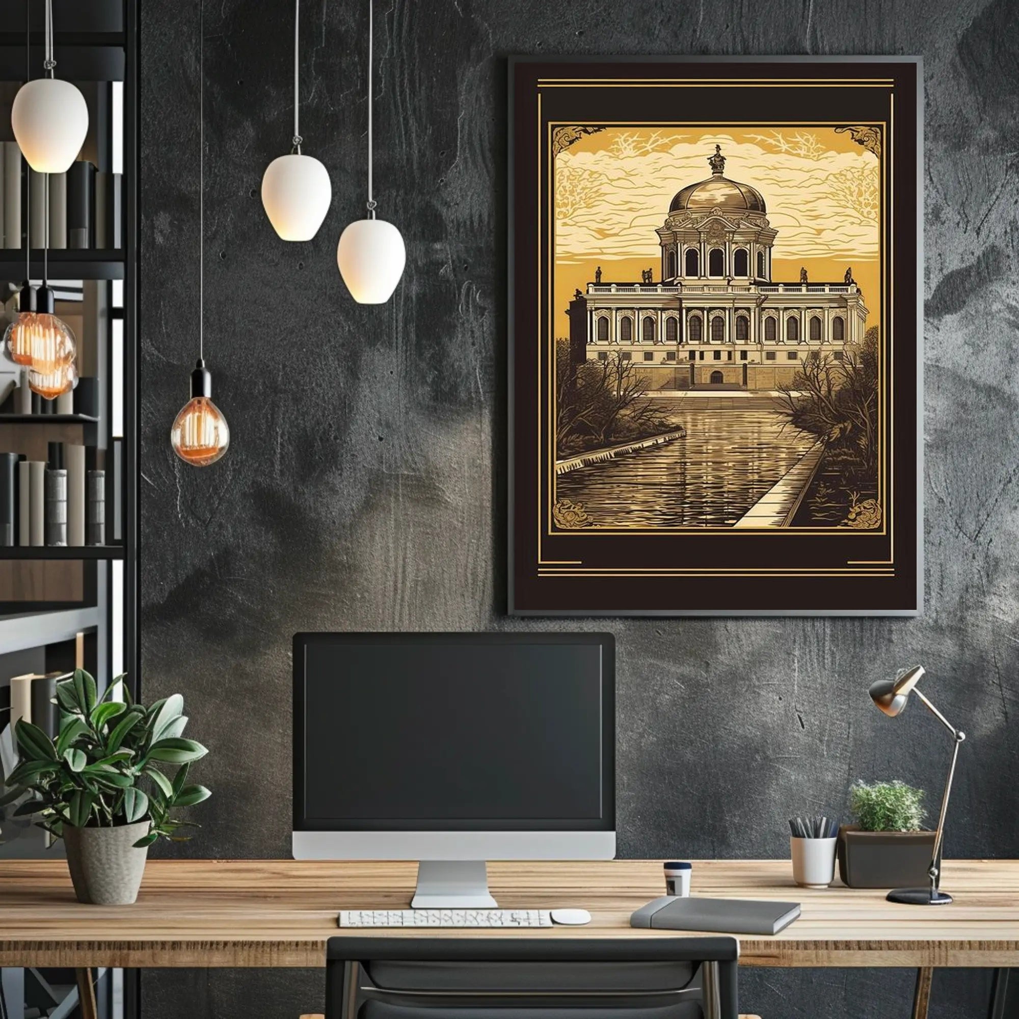 Architectural Elegance Poster PosterGoat