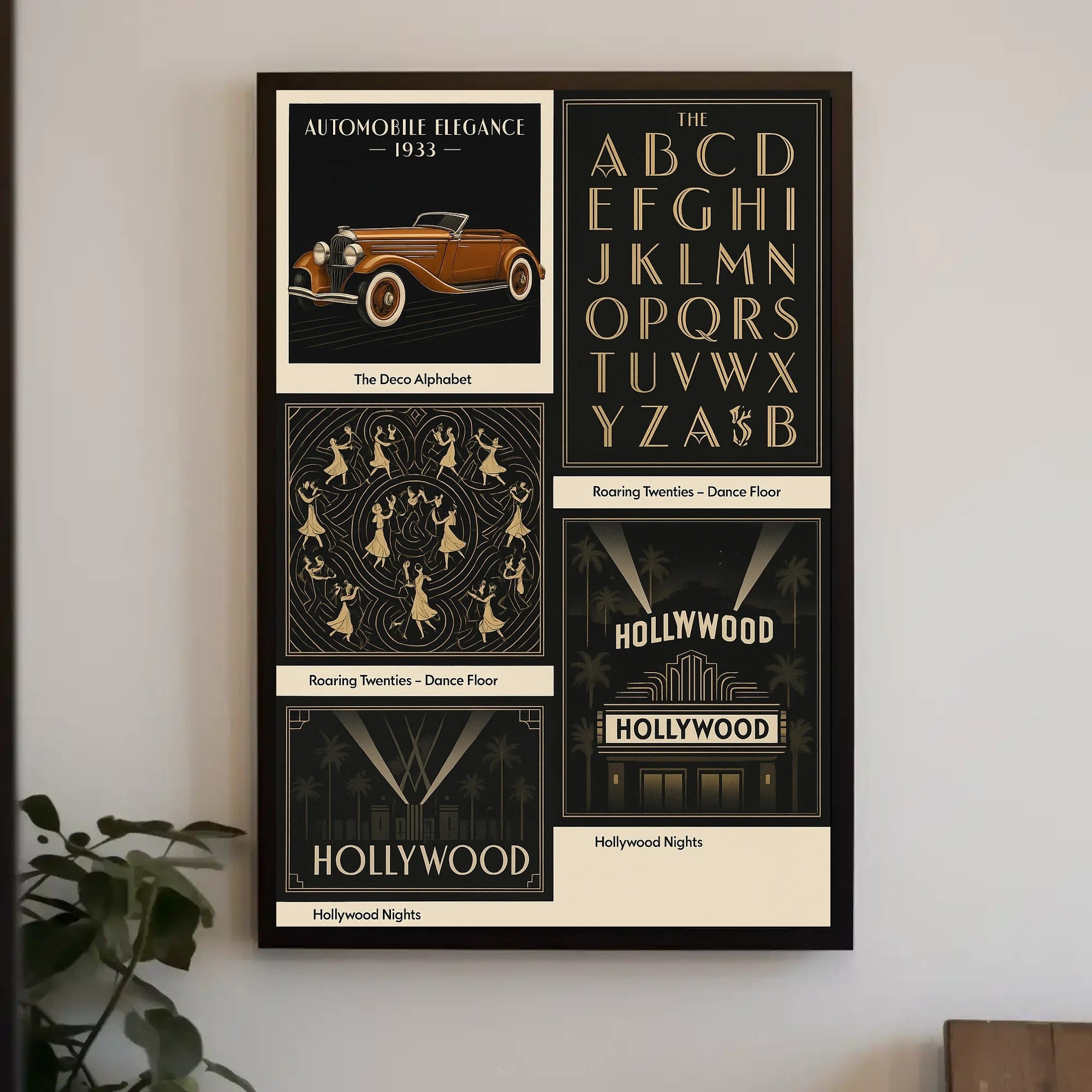 Art Deco Elegance Roaring Twenties Cultural Poster PosterGoat