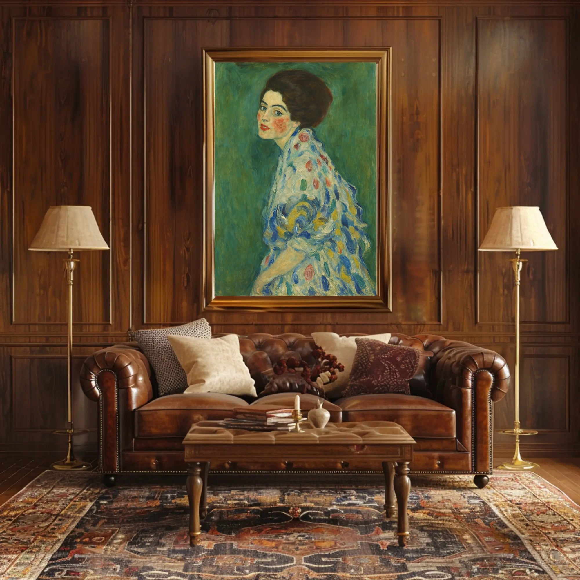 Artistic Expression in Vibrant Colors Artistic or Pop Culture Poster PosterGoat