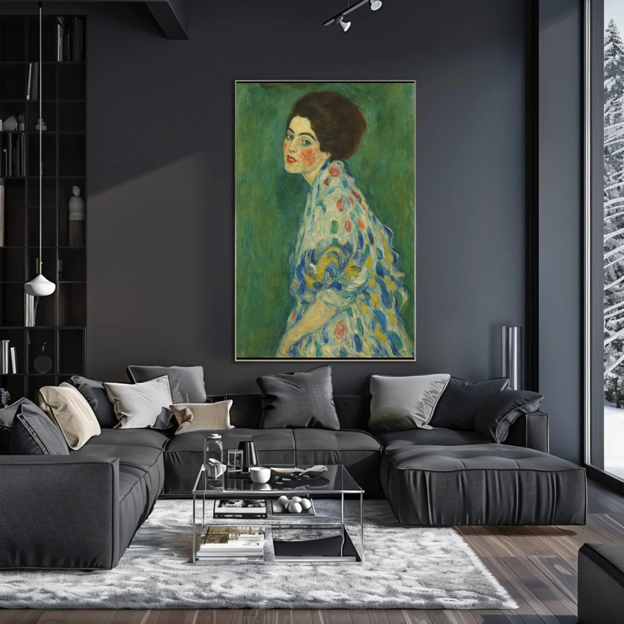 Artistic Expression in Vibrant Colors Artistic or Pop Culture Poster PosterGoat