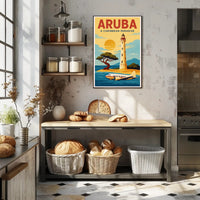 Aruba A Caribbean Paradise Poster PosterGoat