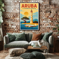 Aruba A Caribbean Paradise Poster PosterGoat