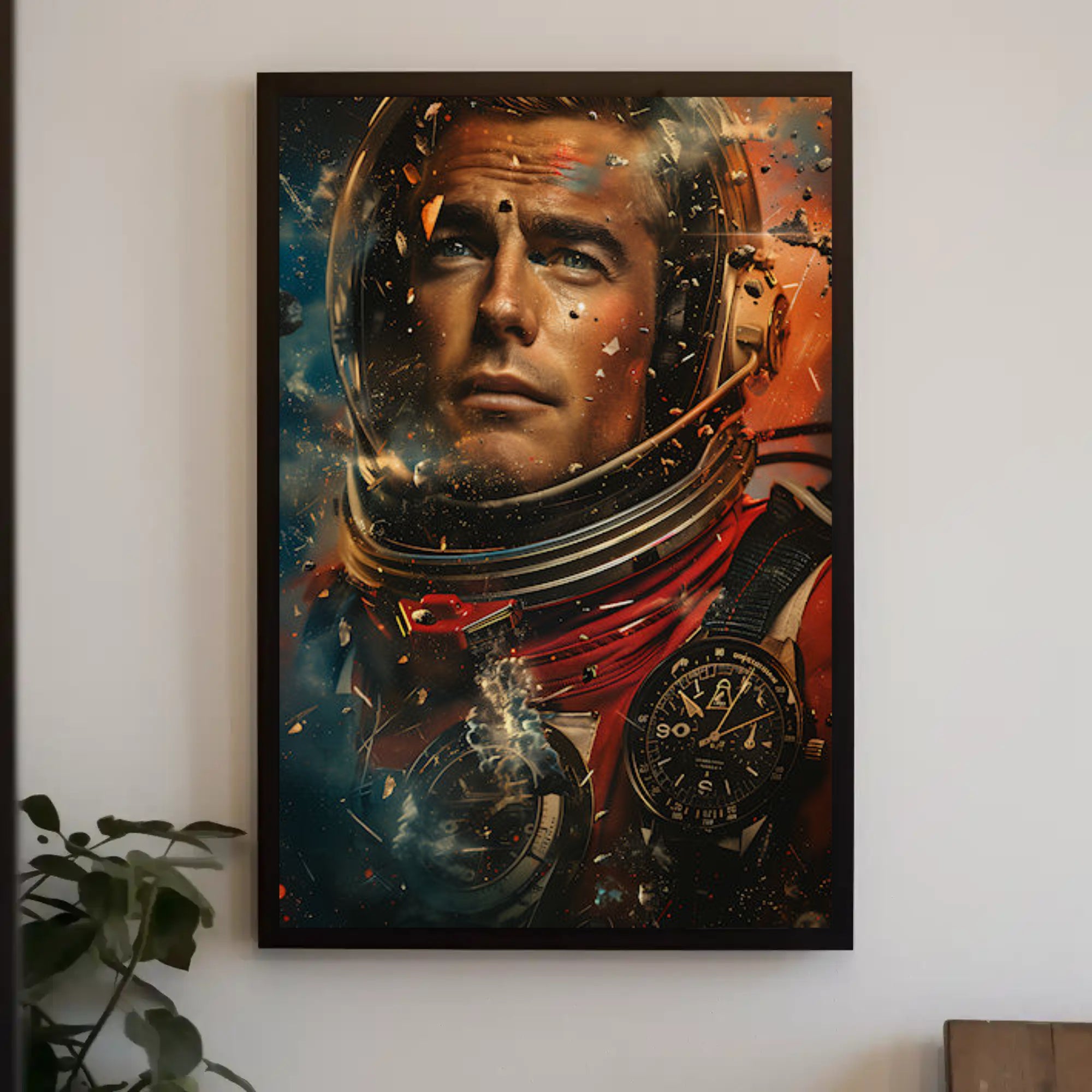 Astronaut Adventure: Timeless Exploration Futuristic Sci-Fi Poster PosterGoat