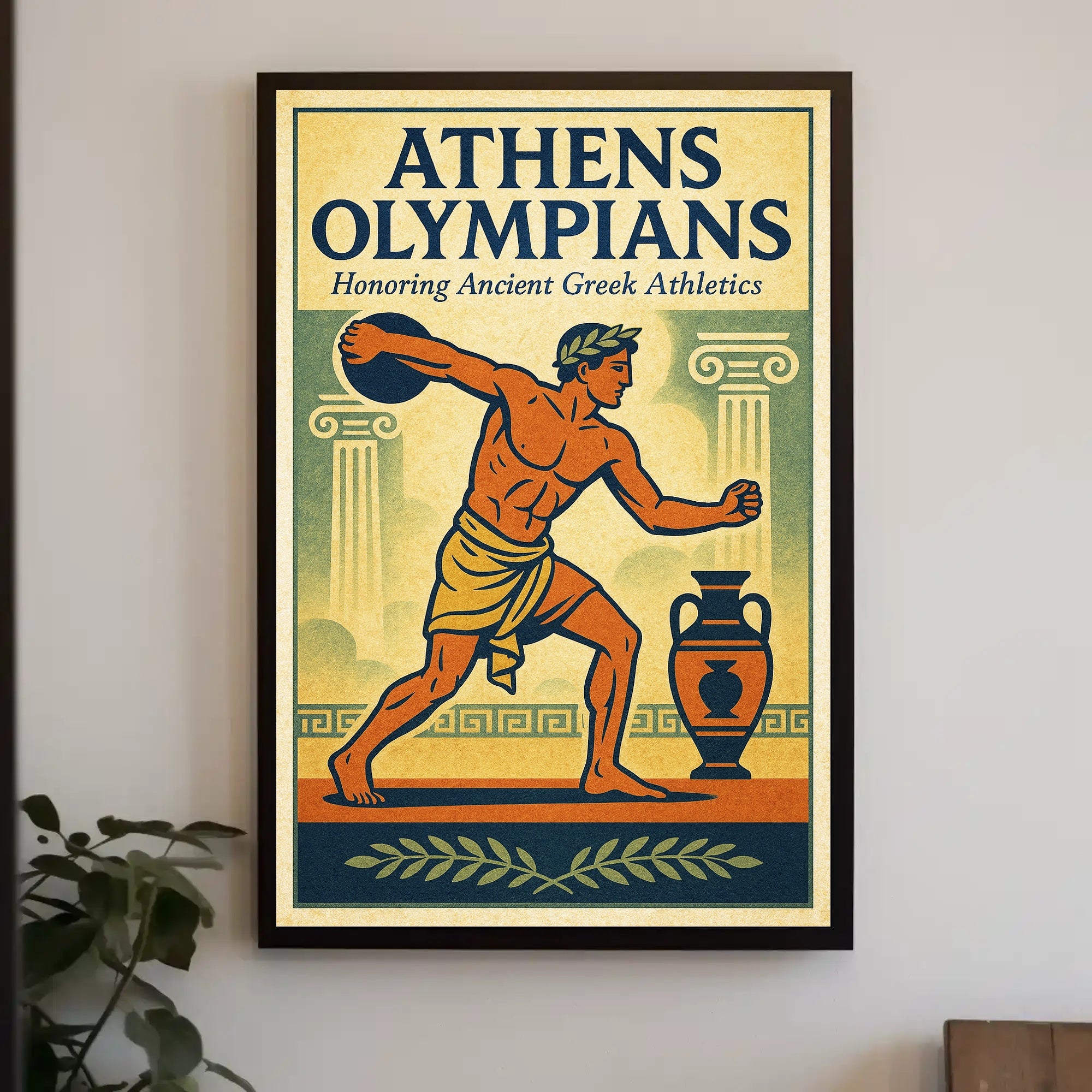 Athens Olympians Poster PosterGoat