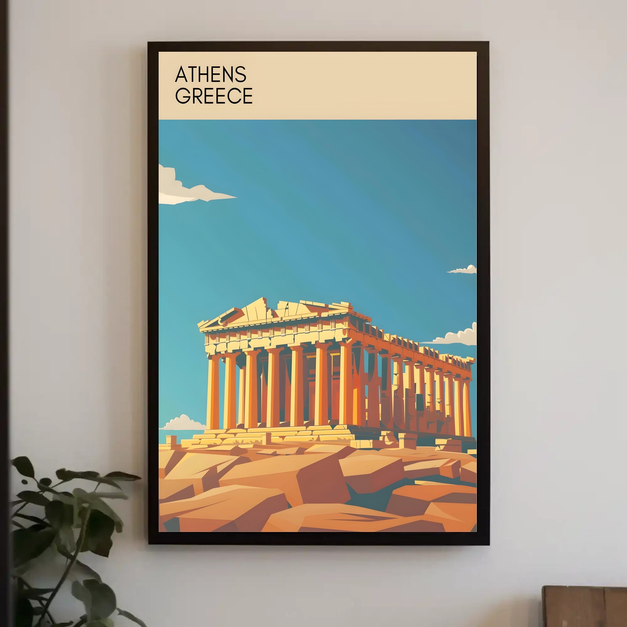 Athens, Greece Poster PosterGoat
