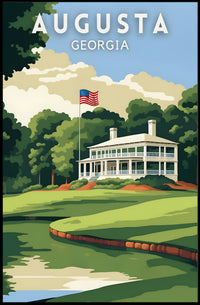 Augusta, Georgia Scenic Poster PosterGoat